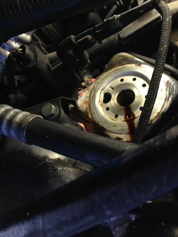 Oil cooler seal replacement 2000 Jetta VR6 12v MKIV question