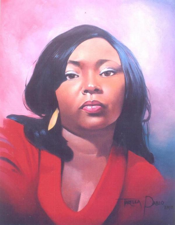 Size; 20x22   medium; oil on canvas.