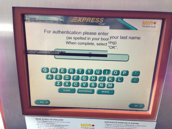 ryanwils's tweet image. I can say with a good amount of certainty that this wasn't supposed to happen: @VIA_Rail #softwareproblems