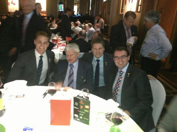 BantingBen's tweet photo. Great day with the great man yesterday. http://t.co/kyAeRs8F