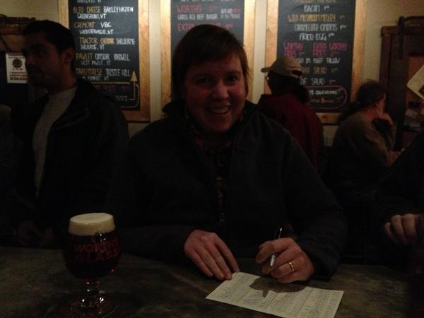 Huge congrats to Erin - our very first female customer who finished 50 beers!  YOU ARE WORTHY!