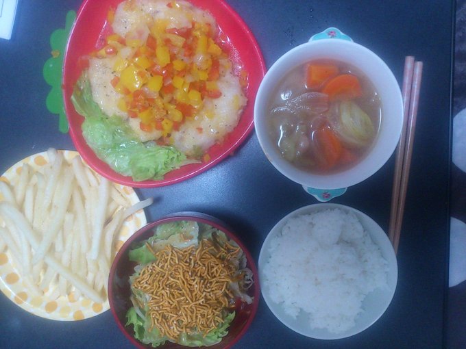 ごはんだよん☆ http://t.co/hc7fvIeM