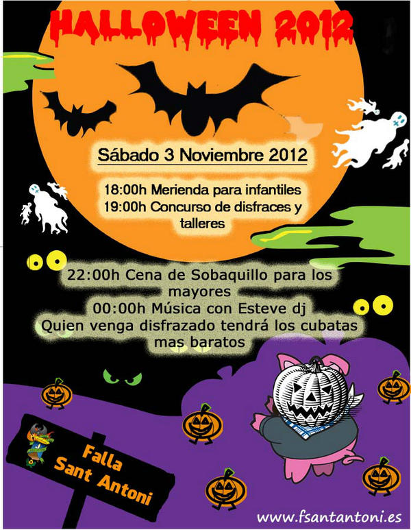 Hoy tarde y noche de Halloween!!!!