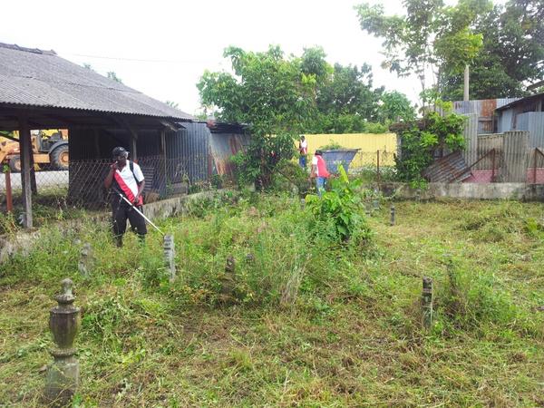 Prgr gotong royong sempena hari jab penjara