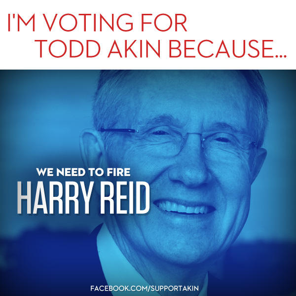 To get rid of Harry Reid as Majority Leader, we must take back the Senate! Defeating Claire is where this starts!