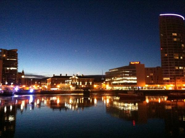 belfastgary's tweet image. Walking home...  #RiverReflection