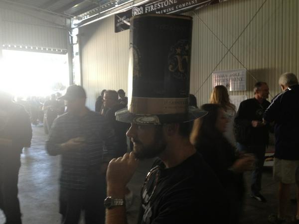 Abe Lincoln showed  up at our Anniversary <a href="/FirestoneWalker/">Firestone Walker</a>