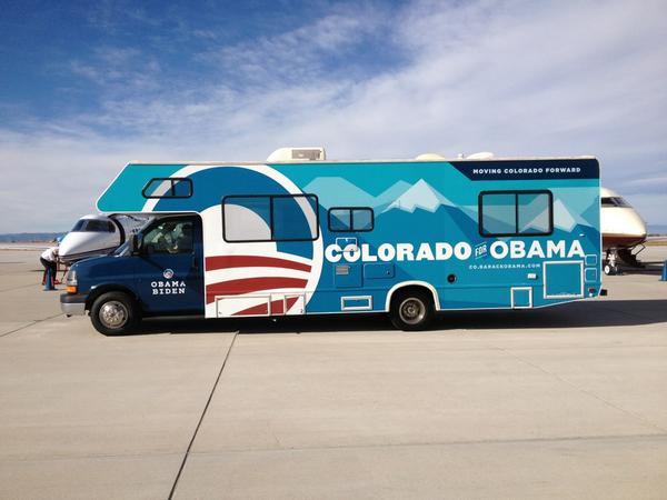Having a great time meeting volunteers in Colorado! Three more days to win this thing!! @ofa_co