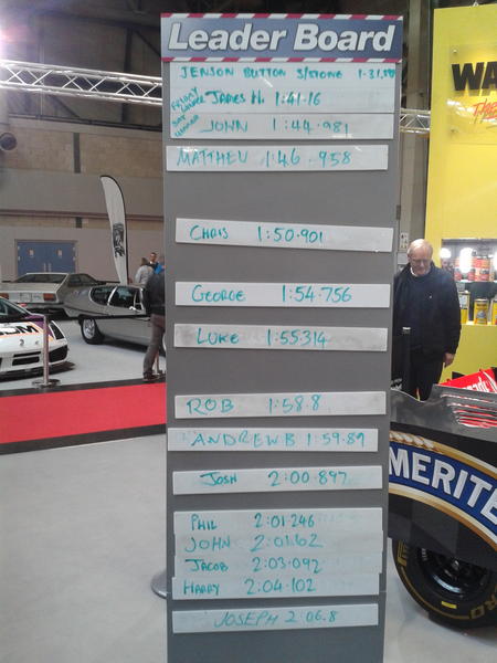 Simdustry's tweet image. Matthew storms into first place with a 1:46.958... Can anyone top that?