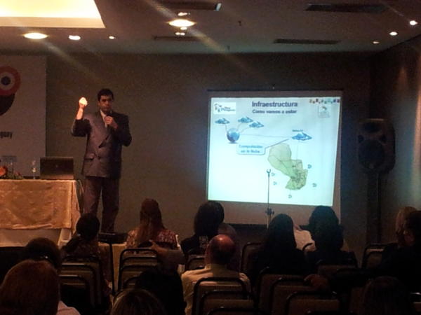 INFOCENTER_PY's tweet image. Anuncian la creación de la  NUBEPY, Ing. Juan Carlos Arens - SETIC