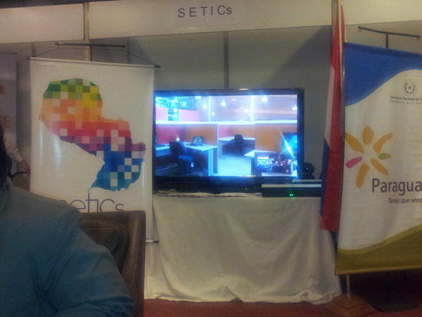 INFOCENTER_PY's tweet image. Cisco Teleprence presente en el estand de la SETIC - Feria Emañami de la función pública