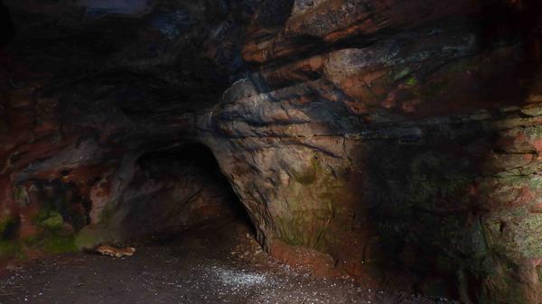 SaveWemyssCaves's tweet photo. Court Cave this morning. http://t.co/9boHmQ19