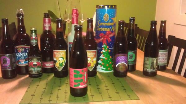 PAMarcussen's tweet image. Tidenes barselgave til han far fra gutta på jobb. Thnx @BankLars @oysteinmeo @pbakke m.fl. #christmasbeerpropper