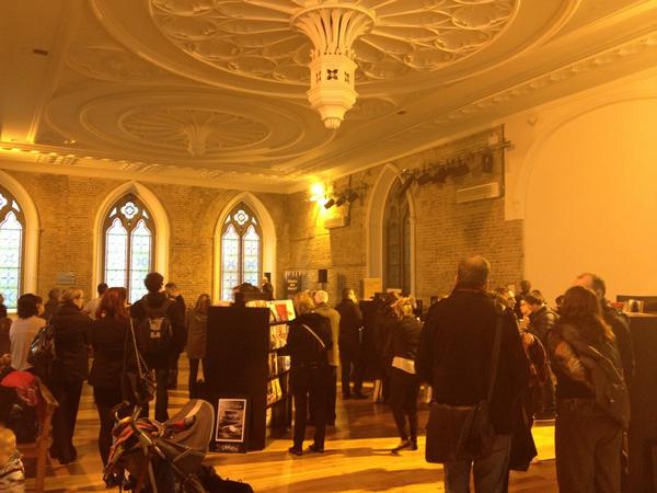 TuffCover's tweet photo. Irish Publishers gather during lunch time. #dublinbookfestival http://t.co/hc2pFZWX