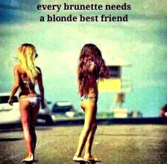 Download Brogan Beales on Twitter: "every brunette needs a blonde ...