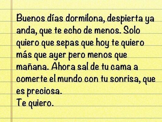 versoshits's tweet photo. Un mensaje así al despertarme. http://t.co/jNXEBZPE