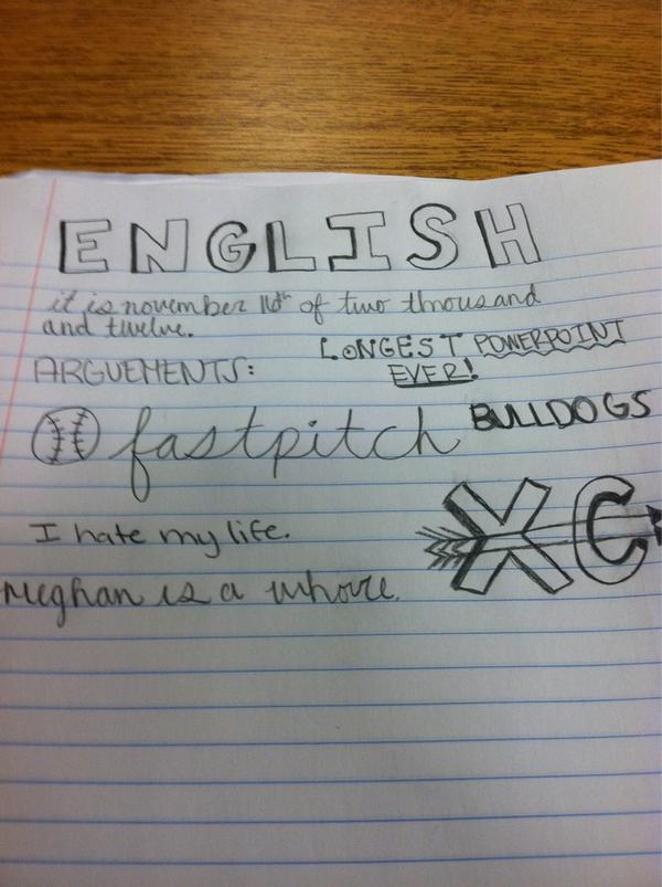 alliesims1's tweet image. My life. #myenglishclass 👎👎 @Meghan_Robbins