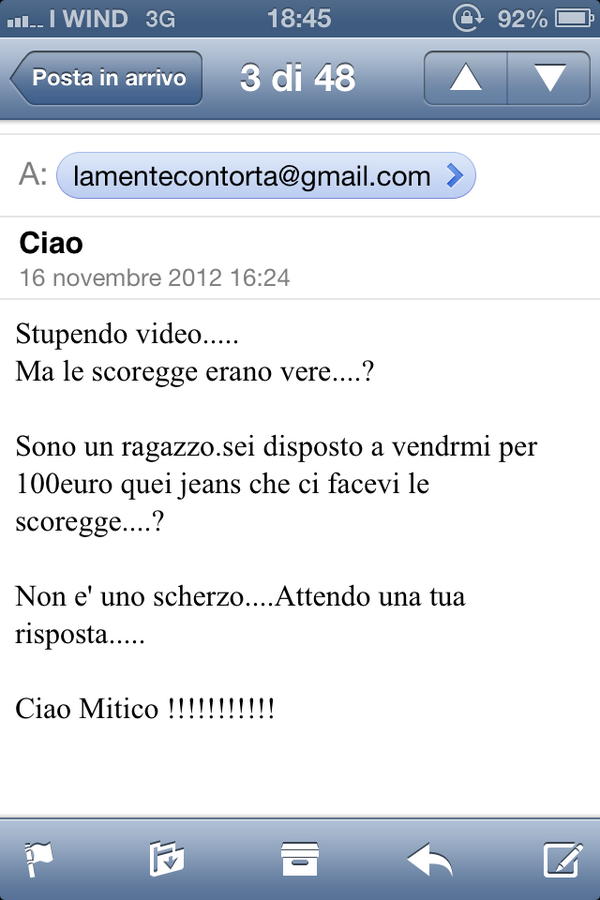 frankmatano's tweet photo. Qualcosa mi dice che non scherza #scorregge http://t.co/Vzumb8Yp