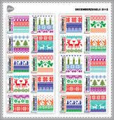 De decemberzegels zijn er bijna....! Te koop vanaf dinsdag 20 november. Plak se!