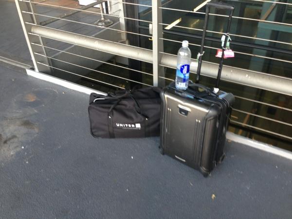 thepointsguy's tweet photo. Wonder if @delta will let me bring my @united #SMD4 swag bag on board #infidelity #skyteammegado?! Cc @paulskrbec http://t.co/C1EssUca