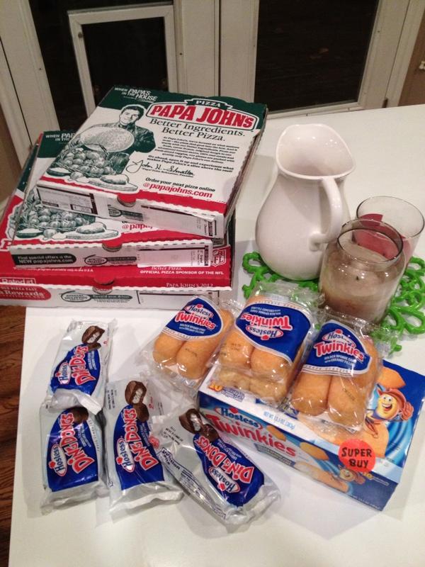 Papa John's and Twinkies