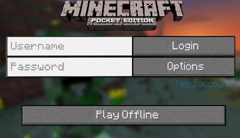 MButtcheeks's tweet image. What you'll be greeted with every time you start MCPE in 0.6.0 :)