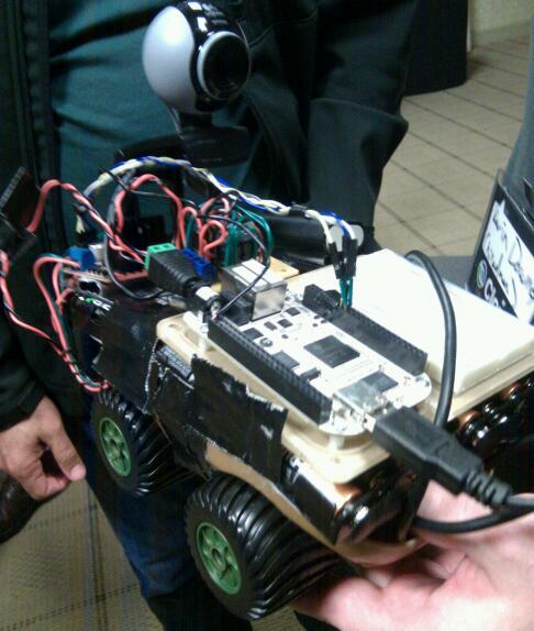 mike_ivanov's tweet image. Clojure-possessed robot #clojureconj