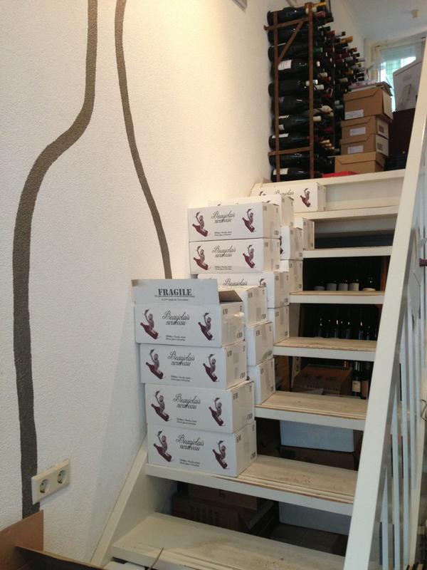 Laatste dag beaujolais-driedaagse <a href="/Vleckwijnen/">Vleck wijnen</a> op=op en bijna op