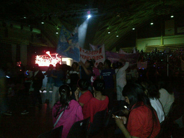 Party has kicked off.. Big Time #SACTWUSpringQueen