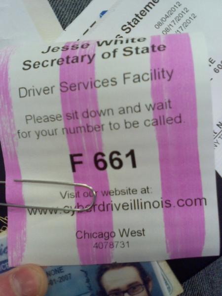 BryceConlan's tweet photo. " Now serving B273"... I'm going to die at the #dmv http://t.co/elU7Diig