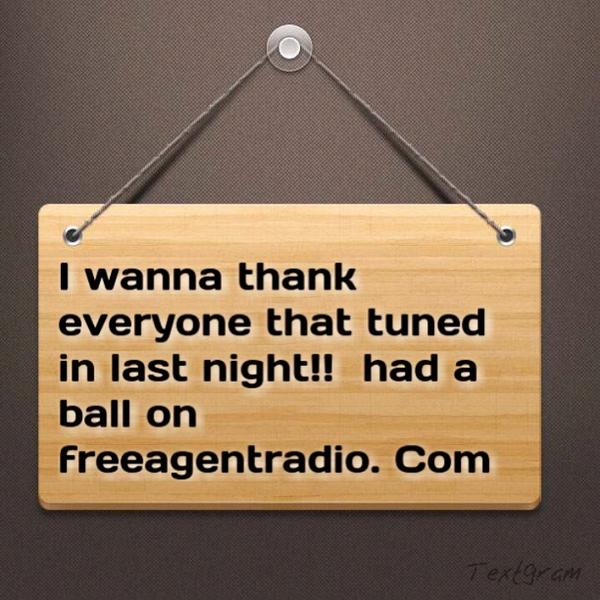 DJCUTLAS's tweet photo. @Freeagentradio I had a ball last night!!!  We go hard http://t.co/K3dQmTNY