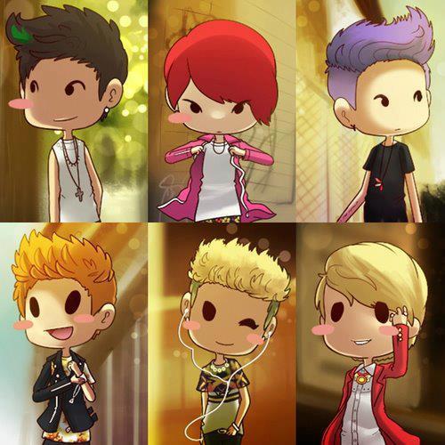 PST_Blogshop's tweet image. Beast chibi drawing. Midnight sun edition