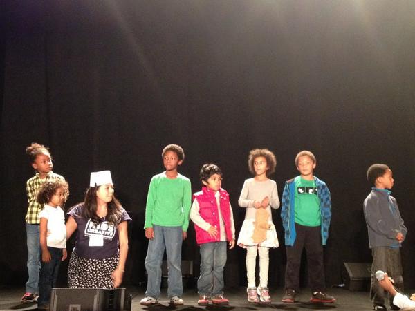 youngest member is at #facingrace MT @ Kids Creative &amp; Kids City Childcare show us what <a href="/racialjustice/">[We've moved!]</a> looks like!