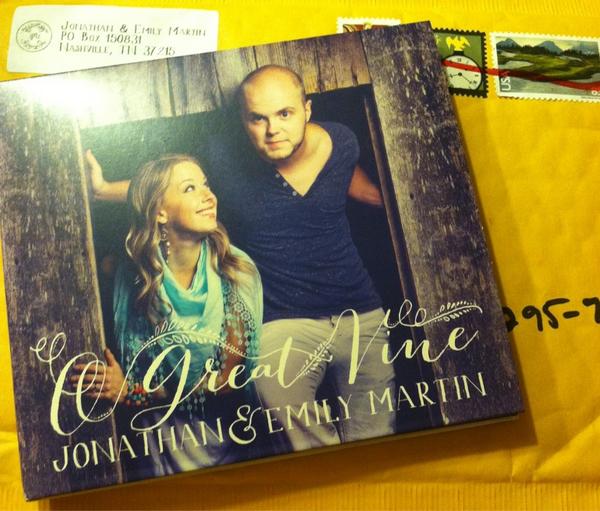 watkins_mark's tweet image. @jontaymartin just got this in the mail today! Can't wait to listen. #mosaic #worship #scriptureinsong @watkins_beth