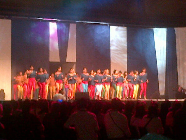 All the 2012 lovely lady Contestants battling it out for the Spring Queen title..