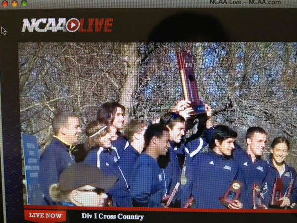 FlagFootnotes's tweet image. Congratulations to @NAUHeins and the NCAA XC men's 4th place team! Way to go, Lumberjacks! #NCAAD1XC