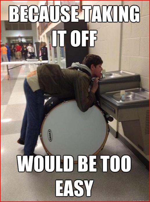 EricWhitacre's tweet photo. Ah, marching band. http://t.co/VxCc8PHo