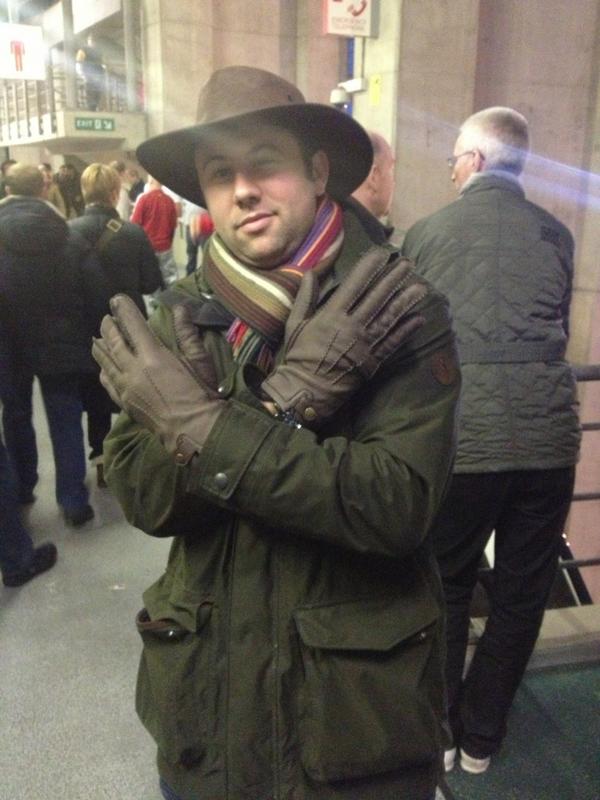 Who goes to the rugby dressed like a twat!! #crosseyed