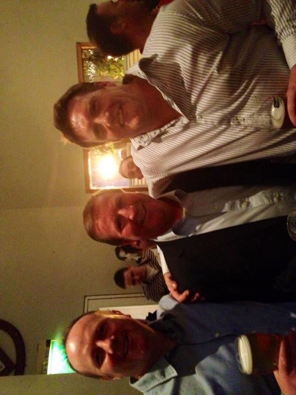 Ronnie Whelan and 2 footballing legends