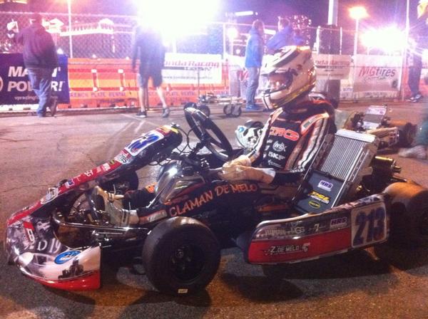 Ready for some nighttime action at the SuperNats. Last heat