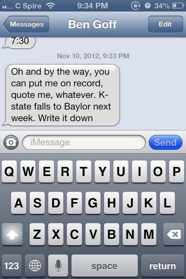 grant_s_burke's tweet image. Well @BenGoff_4 called it last Saturday night. Gotta give credit where credit is due. #futureanalysts