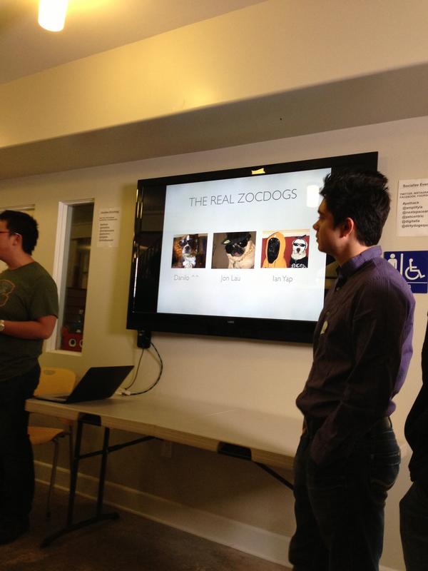 sersolly's tweet image. Zocdogs super well done presentation! #PetHack @amplifyla @kingmakerla
