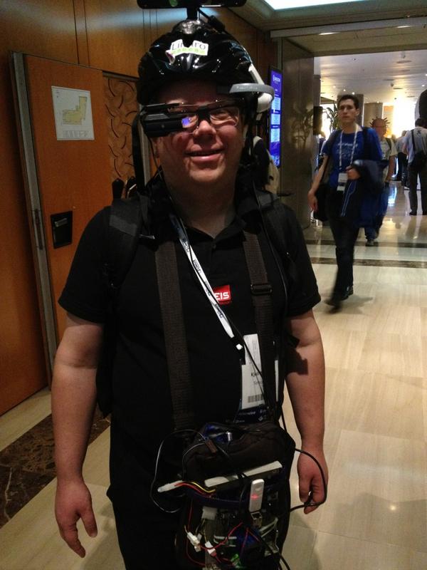sadsfae's tweet image. &quot;Greetings, I am from Linux&quot; (your caption needed).  #Linuxcon #techinator #ASMilate