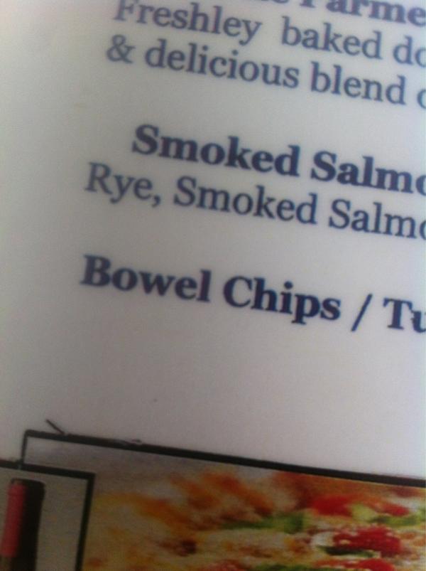 @batemanhawk just settling in with an appetiser...hope the comfort station is close-by.