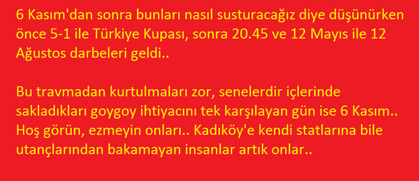 Onları ezmeyin, iyi davranın.. #6Kasım6SyiAnmaGençlikVeSkorBayramı | #6sdeSokağaVeİnsanİçineÇıkmaYasağıYürürlükte
