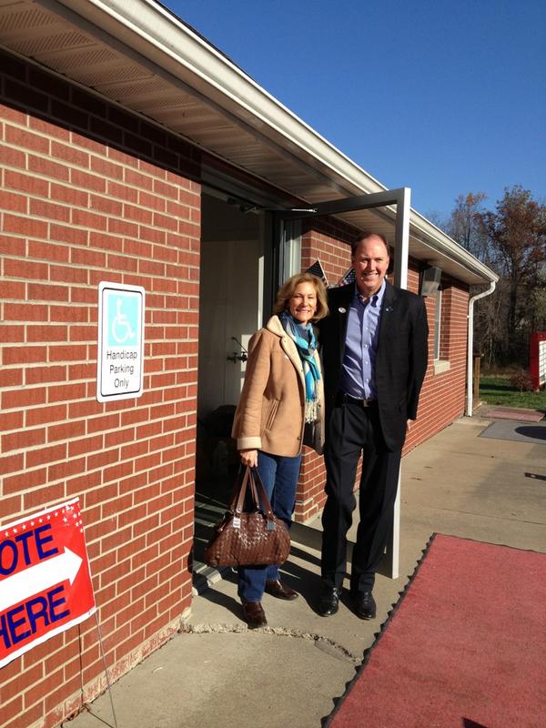 Sharon and I just got done voting.  We've done our part.  Have you? Go Vote! #BrighterFuture #GoVote #WV12 #wvpol