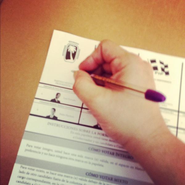 TITOELG's tweet photo. ASI VOTE Y QUE PASO!!!! http://t.co/iLooOkBA
