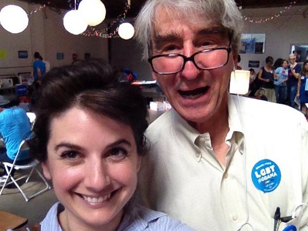 Making calls for Obama with Sam! #vote #obama