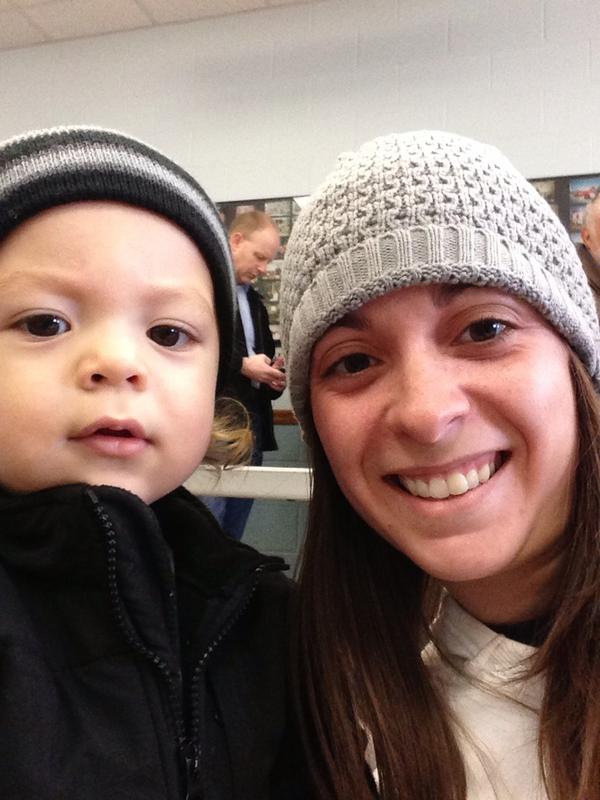 MamaSchuey's tweet image. Voting for his future #voting2012