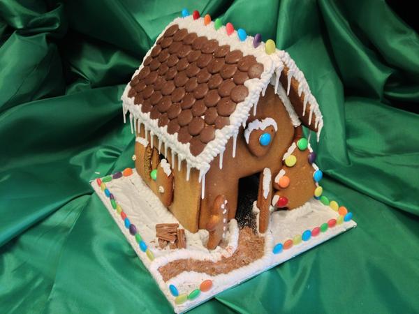 Christmas is underway in the bakery